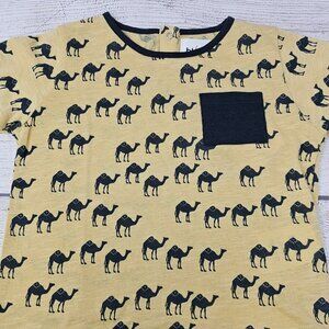 NWT Blune Paris‎ Toddler Girls Camrl Graphic Shirt Size 2y